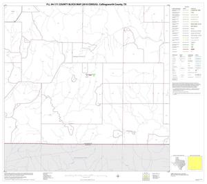 Primary view of object titled 'P.L. 94-171 County Block Map (2010 Census): Collingsworth County, Block 14'.