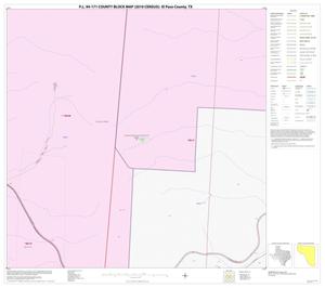 P.L. 94-171 County Block Map (2010 Census): El Paso County, Block 13