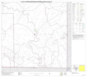 Primary view of object titled 'P.L. 94-171 County Block Map (2010 Census): Dickens County, Block 9'.