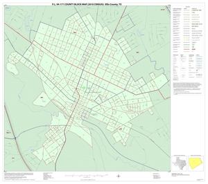 P.L. 94-171 County Block Map (2010 Census): Ellis County, Inset I01