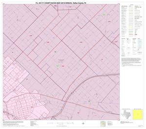 P.L. 94-171 County Block Map (2010 Census): Dallas County, Inset I02