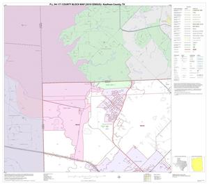 P.L. 94-171 County Block Map (2010 Census): Kaufman County, Block 1
