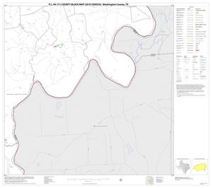 Primary view of object titled 'P.L. 94-171 County Block Map (2010 Census): Washington County, Block 20'.