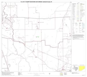 P.L. 94-171 County Block Map (2010 Census): Eastland County, Block 9