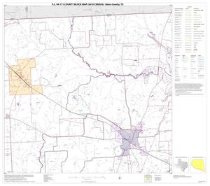 Primary view of object titled 'P.L. 94-171 County Block Map (2010 Census): Rains County, Block 2'.
