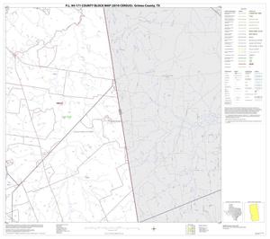 P.L. 94-171 County Block Map (2010 Census): Grimes County, Block 6