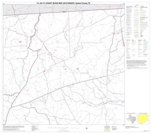 P.L. 94-171 County Block Map (2010 Census): Upshur County, Block 3
