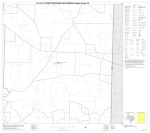 Primary view of object titled 'P.L. 94-171 County Block Map (2010 Census): Reagan County, Block 9'.