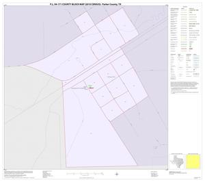 Primary view of object titled 'P.L. 94-171 County Block Map (2010 Census): Parker County, Inset B01'.
