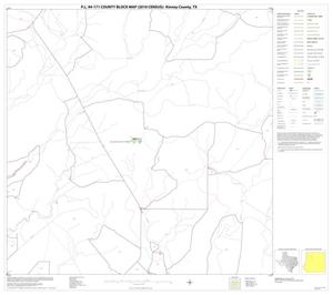P.L. 94-171 County Block Map (2010 Census): Kinney County, Block 7