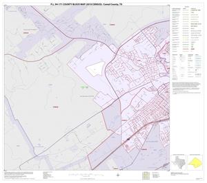 P.L. 94-171 County Block Map (2010 Census): Comal County, Inset C01