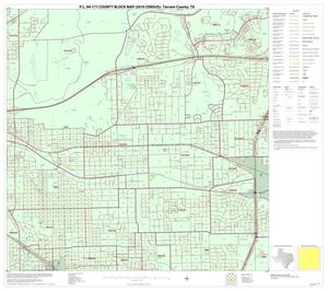 P.L. 94-171 County Block Map (2010 Census): Tarrant County, Block 37