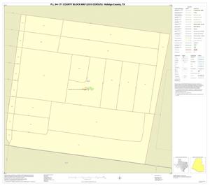 P.L. 94-171 County Block Map (2010 Census): Hidalgo County, Inset J01