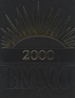 Primary view of object titled 'The Bronco, Yearbook of Hardin-Simmons University, 2000'.