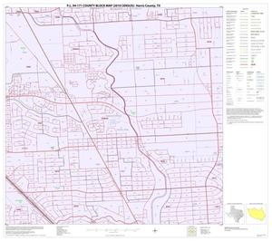 P.L. 94-171 County Block Map (2010 Census): Harris County, Block 154