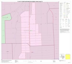 P.L. 94-171 County Block Map (2010 Census): Dallas County, Inset P01