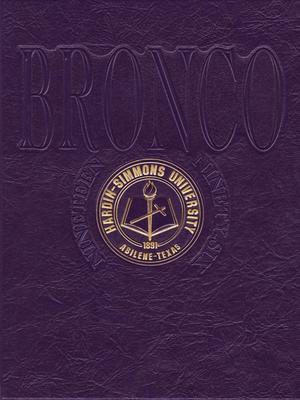 The Bronco, Yearbook of Hardin-Simmons University, 1996