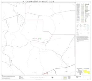 Primary view of object titled 'P.L. 94-171 County Block Map (2010 Census): Kerr County, Block 7'.