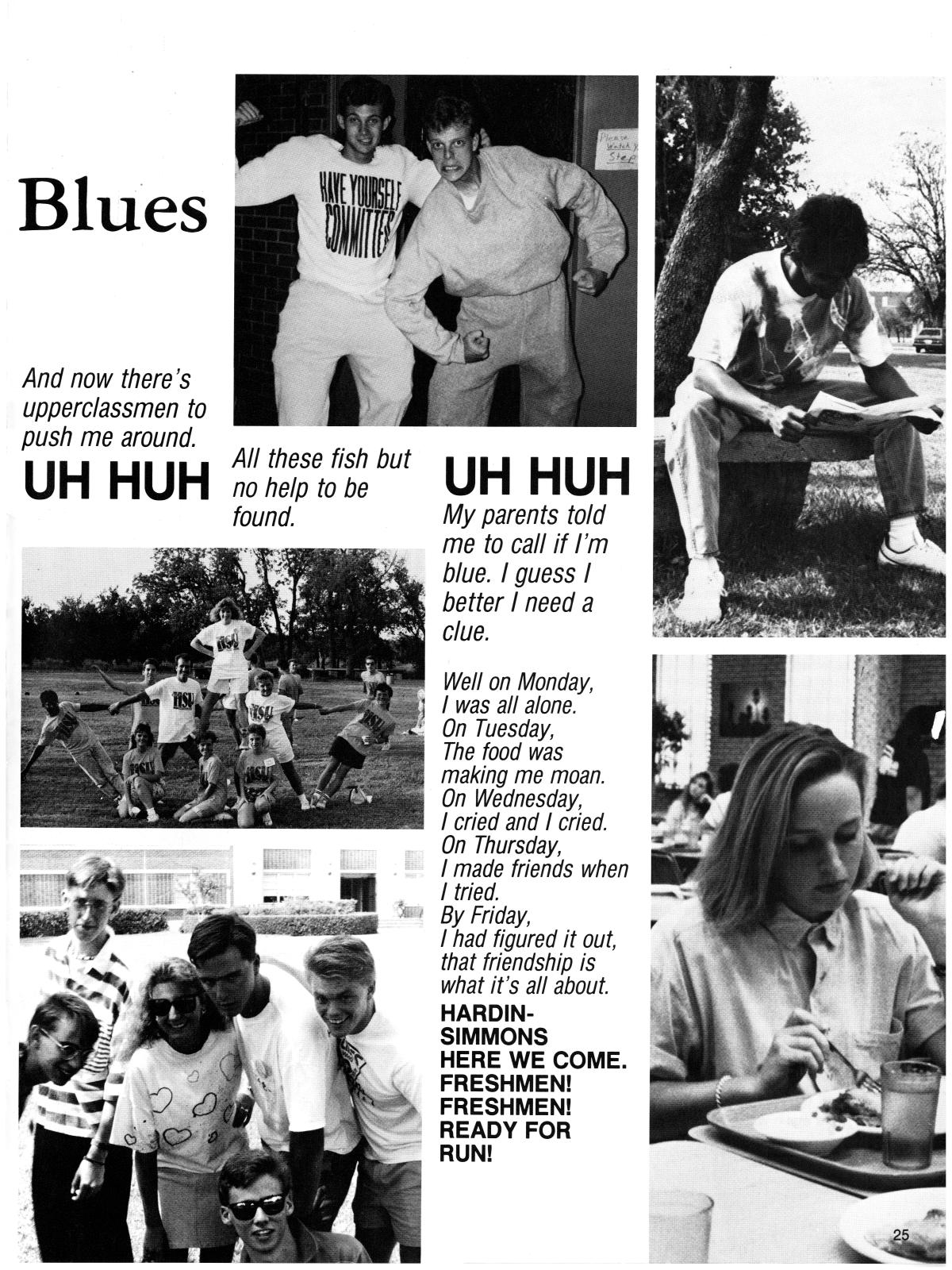The Bronco, Yearbook of Hardin-Simmons University, 1989
                                                
                                                    25
                                                