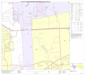 P.L. 94-171 County Block Map (2010 Census): Harris County, Block 76