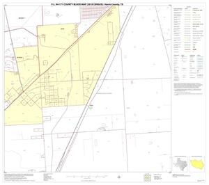 P.L. 94-171 County Block Map (2010 Census): Harris County, Block 121