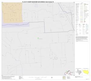 Primary view of object titled 'P.L. 94-171 County Block Map (2010 Census): Harris County, Block 10'.