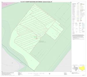 Primary view of object titled 'P.L. 94-171 County Block Map (2010 Census): Cameron County, Inset L01'.