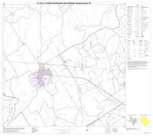 P.L. 94-171 County Block Map (2010 Census): Bosque County, Block 7