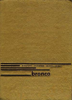 Primary view of object titled 'The Bronco, Yearbook of Hardin-Simmons University, 1968'.