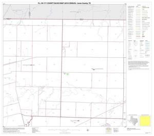 P.L. 94-171 County Block Map (2010 Census): Jones County, Block 2