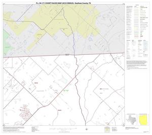 P.L. 94-171 County Block Map (2010 Census): Kaufman County, Block 2