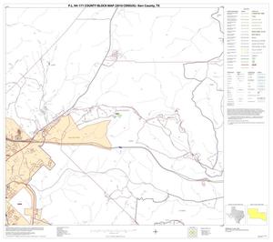 P.L. 94-171 County Block Map (2010 Census): Kerr County, Block 20