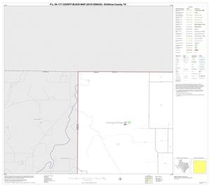 Primary view of object titled 'P.L. 94-171 County Block Map (2010 Census): Ochiltree County, Block 1'.