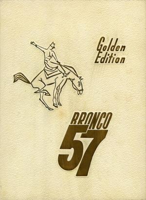 Primary view of object titled 'The Bronco, Yearbook of Hardin-Simmons University, 1957'.