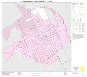 P.L. 94-171 County Block Map (2010 Census): Bosque County, Inset J01