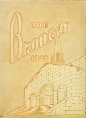 The Bronco, Yearbook of Hardin-Simmons University, 1948