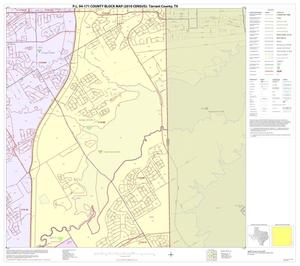 P.L. 94-171 County Block Map (2010 Census): Tarrant County, Block 56