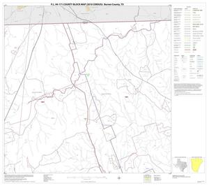P.L. 94-171 County Block Map (2010 Census): Burnet County, Block 3