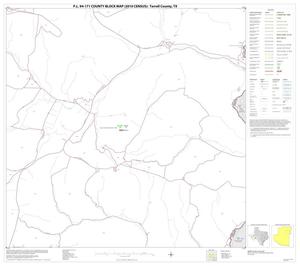 Primary view of object titled 'P.L. 94-171 County Block Map (2010 Census): Terrell County, Block 7'.