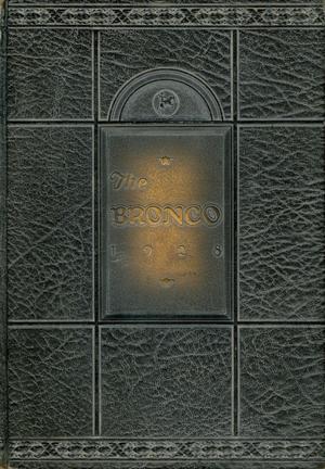 The Bronco, Yearbook of Simmons University, 1928