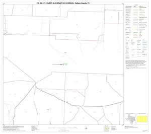 Primary view of object titled 'P.L. 94-171 County Block Map (2010 Census): Dallam County, Block 9'.