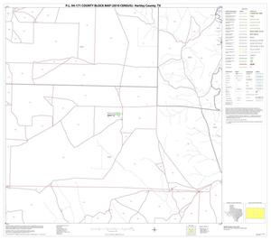 P.L. 94-171 County Block Map (2010 Census): Hartley County, Block 8