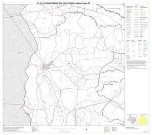 P.L. 94-171 County Block Map (2010 Census): Sabine County, Block 6