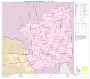 P.L. 94-171 County Block Map (2010 Census): Orange County, Inset C01