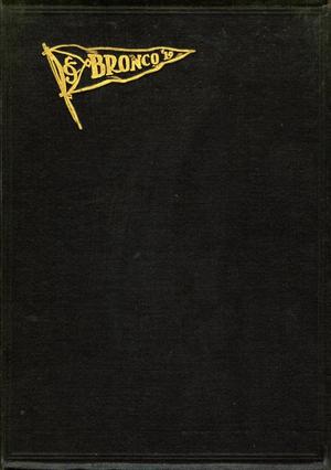The Bronco, Yearbook of Simmons College, 1919