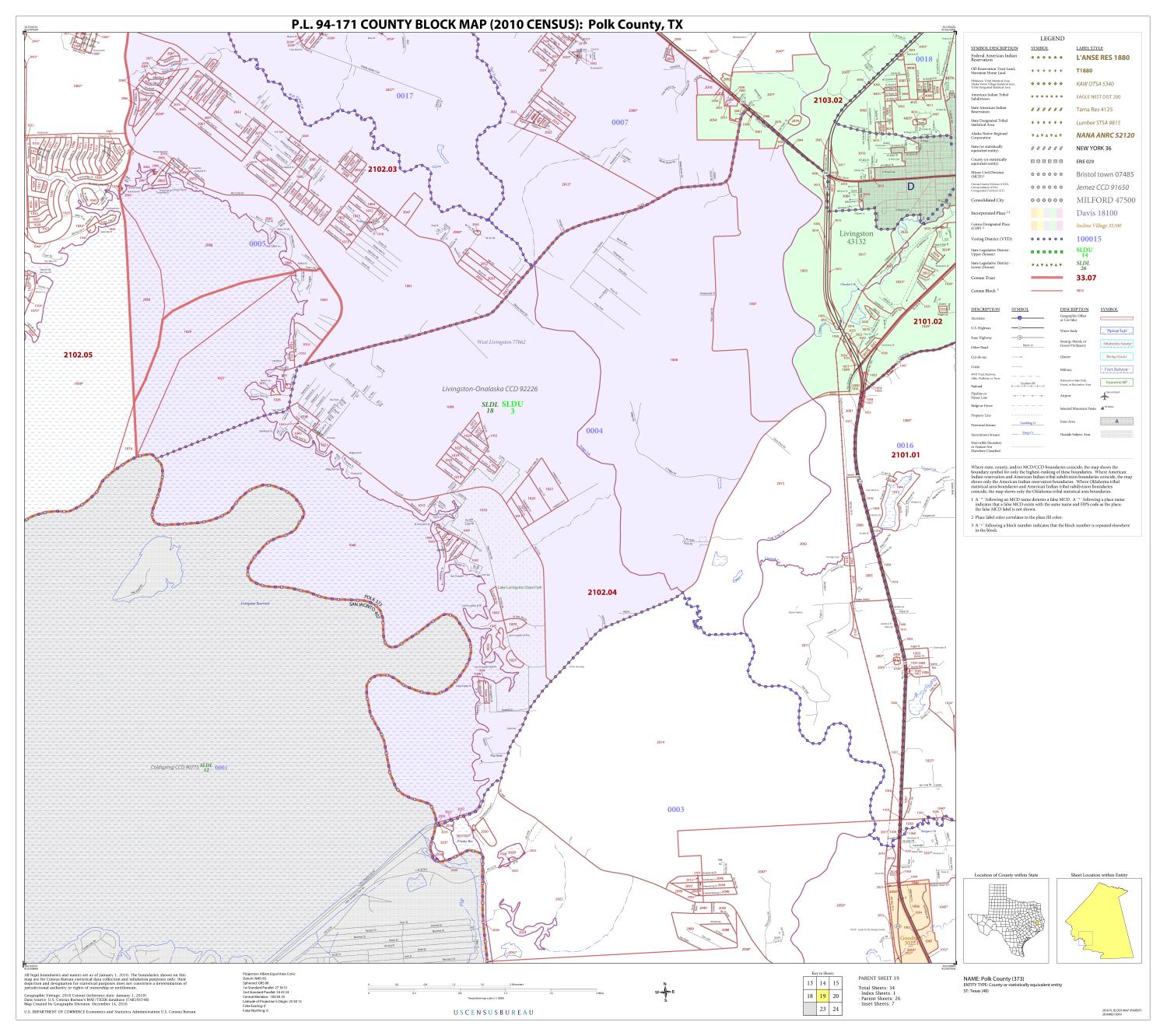 P.L. 94-171 County Block Map (2010 Census): Polk County, Block 19
                                                
                                                    [Sequence #]: 1 of 1
                                                