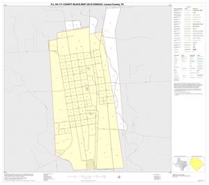 P.L. 94-171 County Block Map (2010 Census): Lavaca County, Inset A01