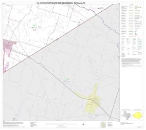 P.L. 94-171 County Block Map (2010 Census): Bell County, Block 22