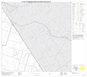 P.L. 94-171 County Block Map (2010 Census): Bell County, Block 9