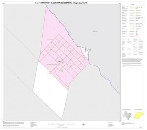 P.L. 94-171 County Block Map (2010 Census): Refugio County, Inset B01